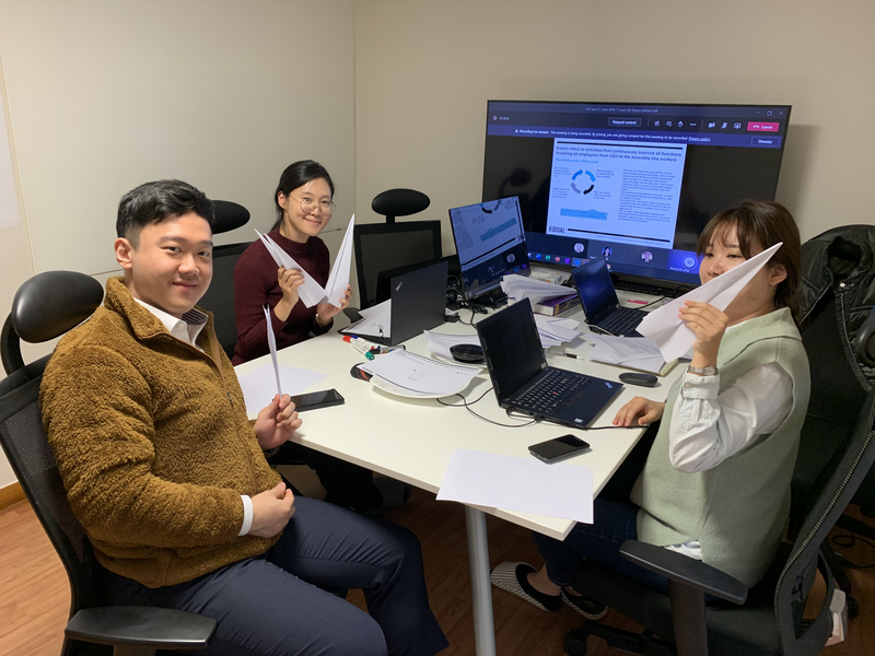 Building planes  - Another day at the office